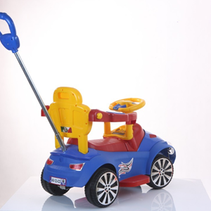 ماشین کودک بی بی ماک طرح آلفا رومئو آبی-قرمز مدل ZV-10 -اسباب بازی